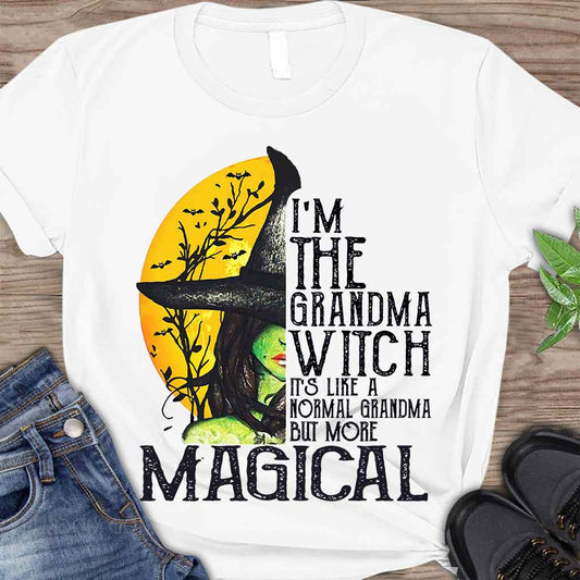Grandma Witch T-shirt And Hoodie 082021