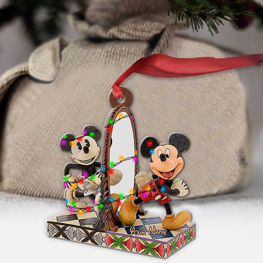 The Revolution - Personalized Christmas Mouse Ornament (Printed On Both Sides)