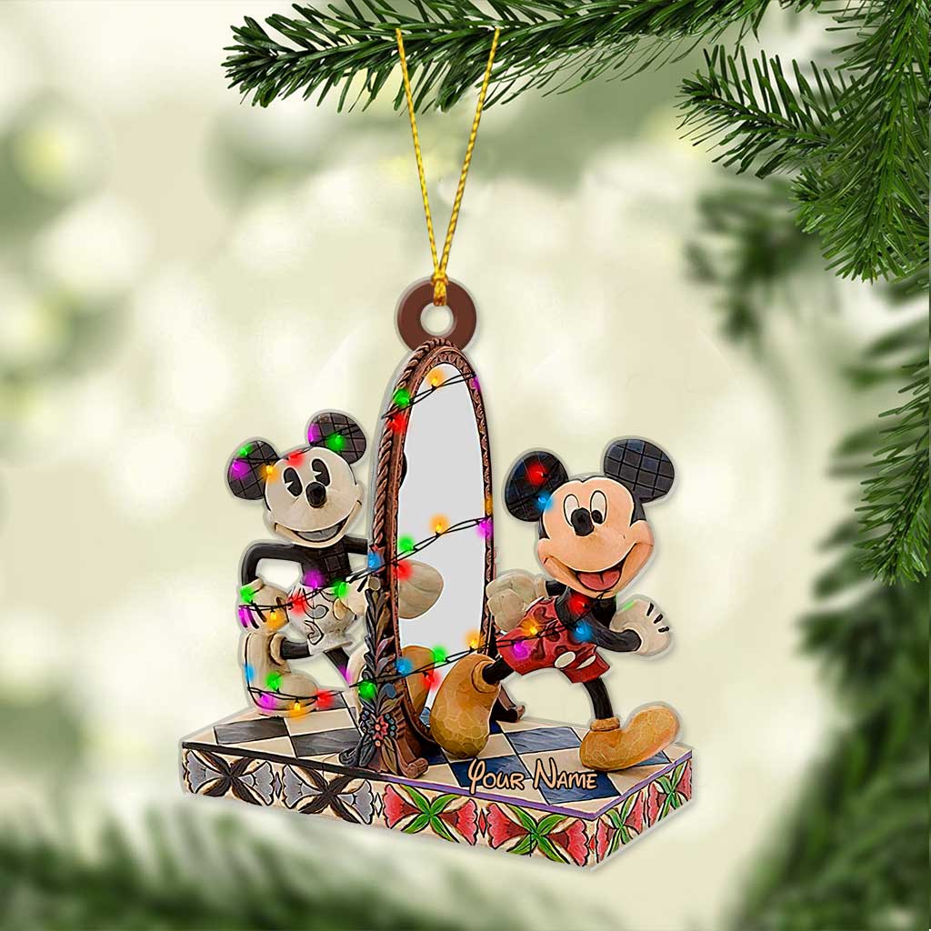 The Revolution - Personalized Christmas Mouse Ornament (Printed On Both Sides)