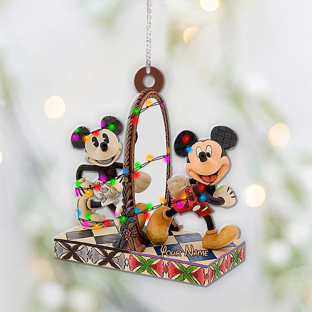 The Revolution - Personalized Christmas Mouse Ornament (Printed On Both Sides)