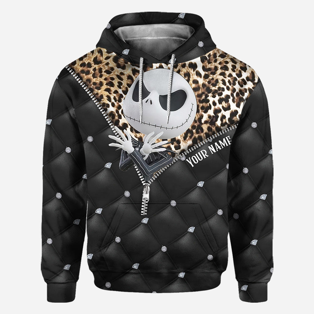 Hello Darkness - Personalized Nightmare All Over T-shirt and Hoodie