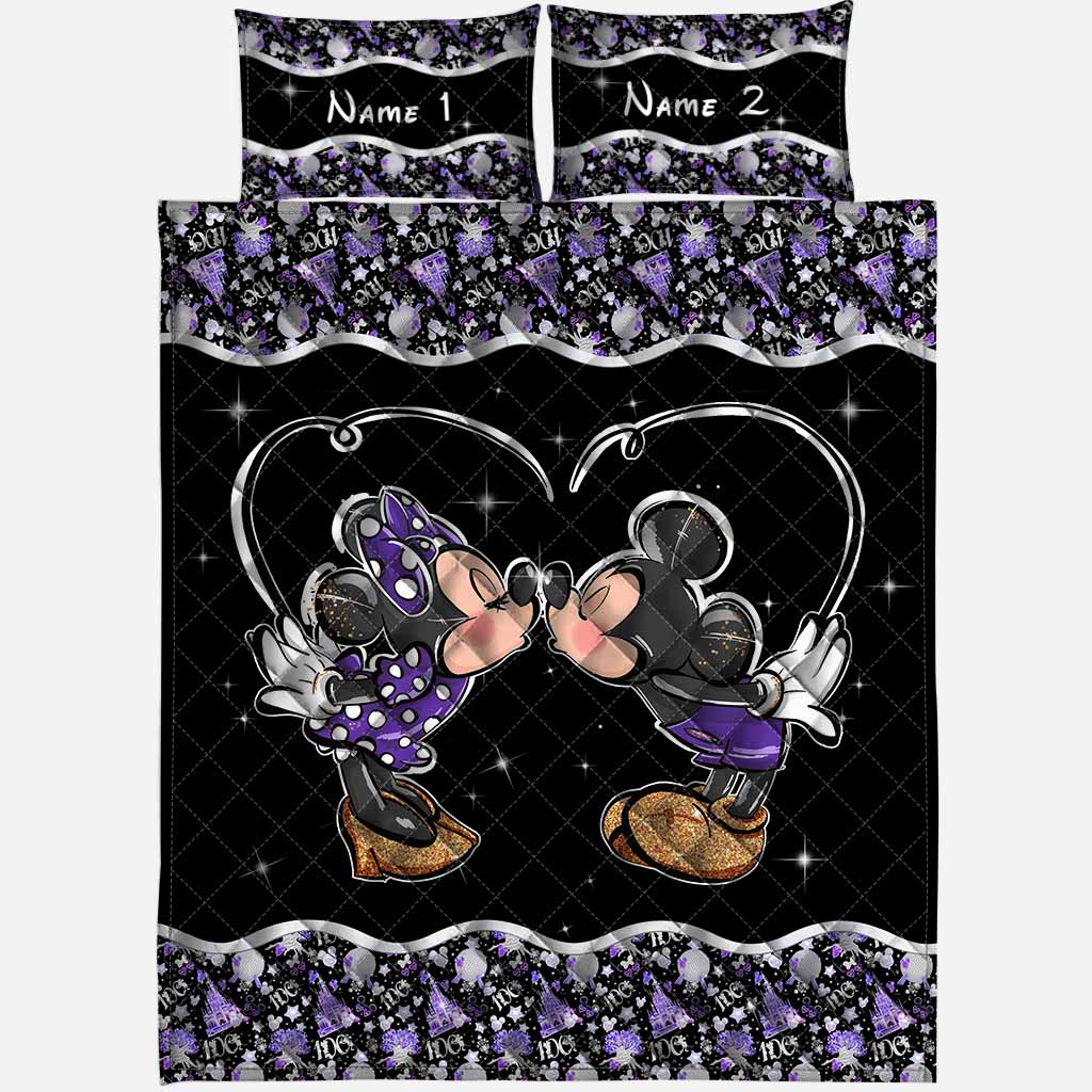 Magic DreamLand - Personalized Mouse Quilt Set