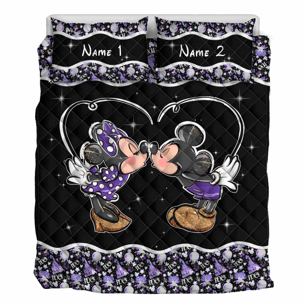 Magic DreamLand - Personalized Mouse Quilt Set