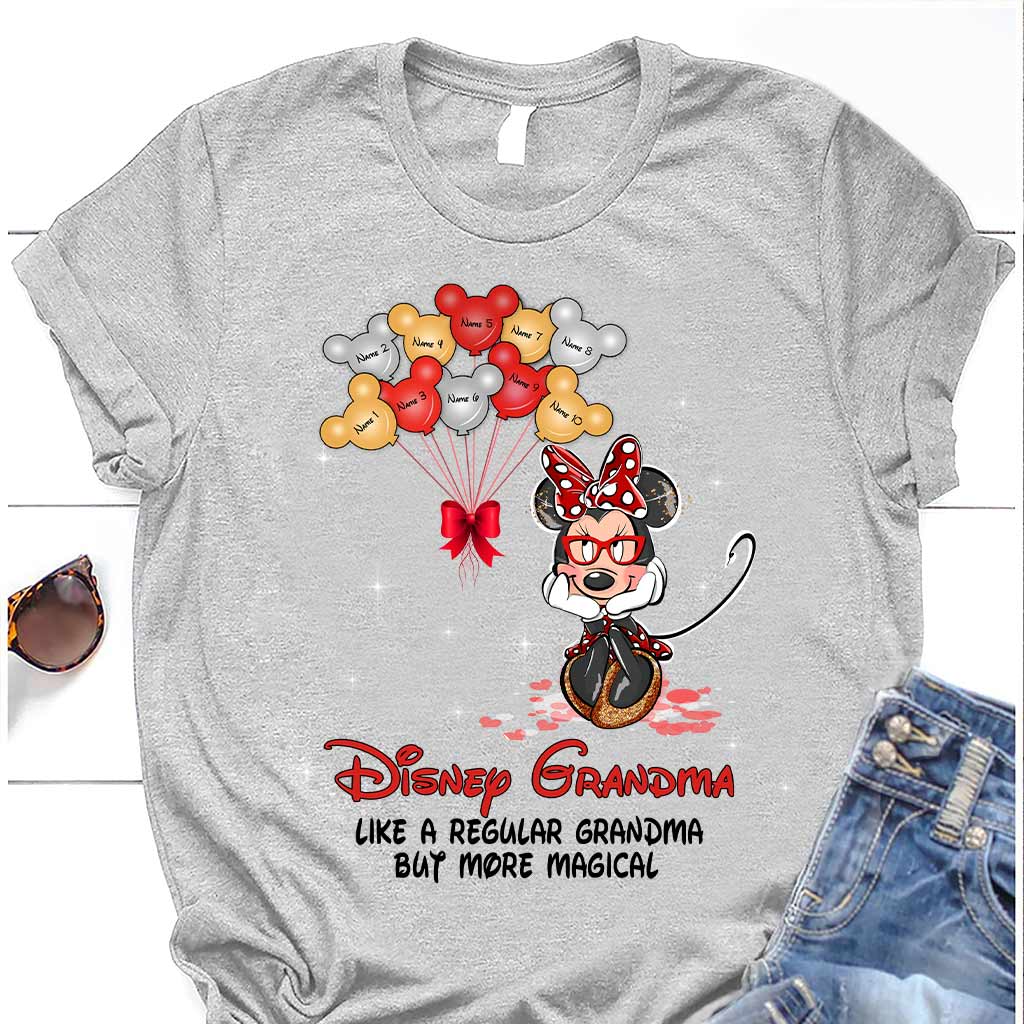 Magical Grandma - Personalized Mouse T-shirt and Hoodie