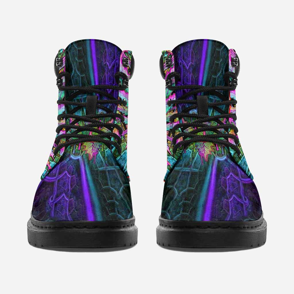 Magic Leaf Magic Eye - Personalized Weed All Season Boots