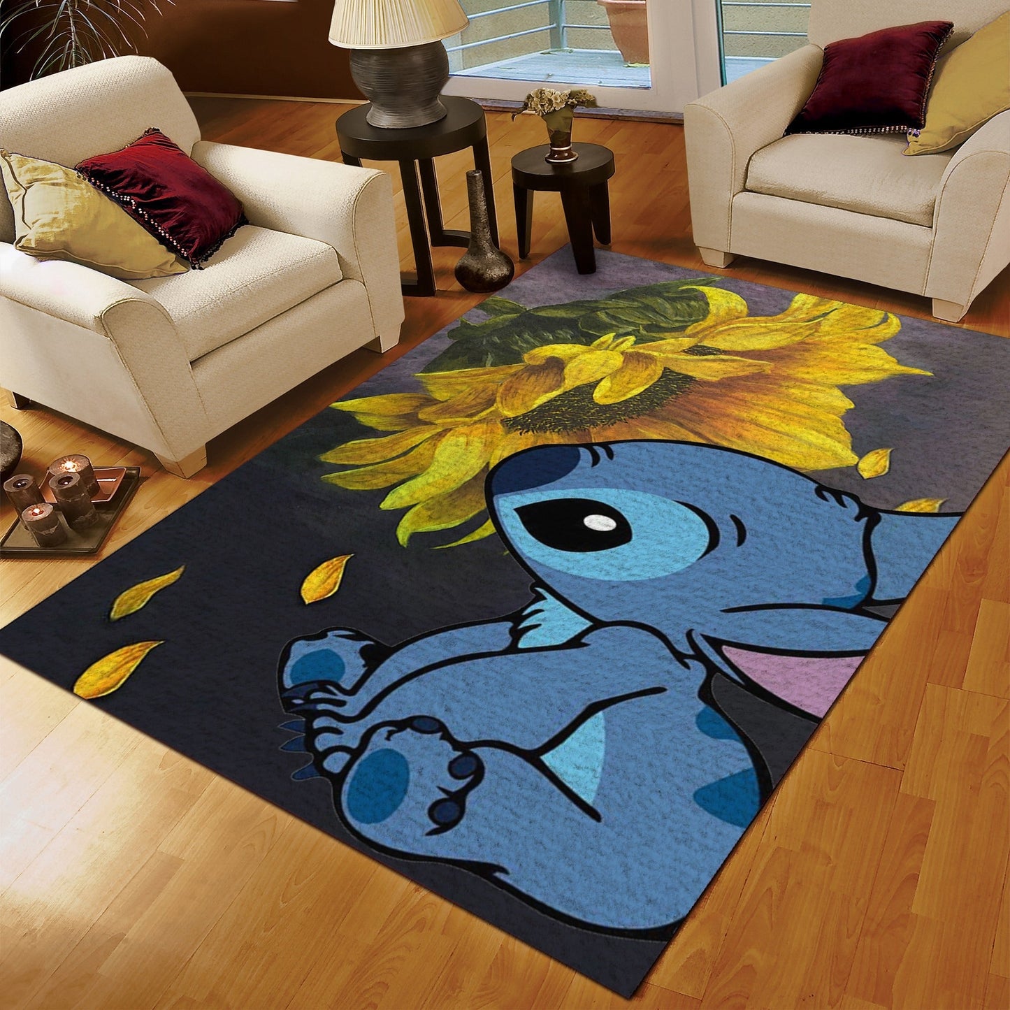 Love Sunflower Ohana Rug 0523