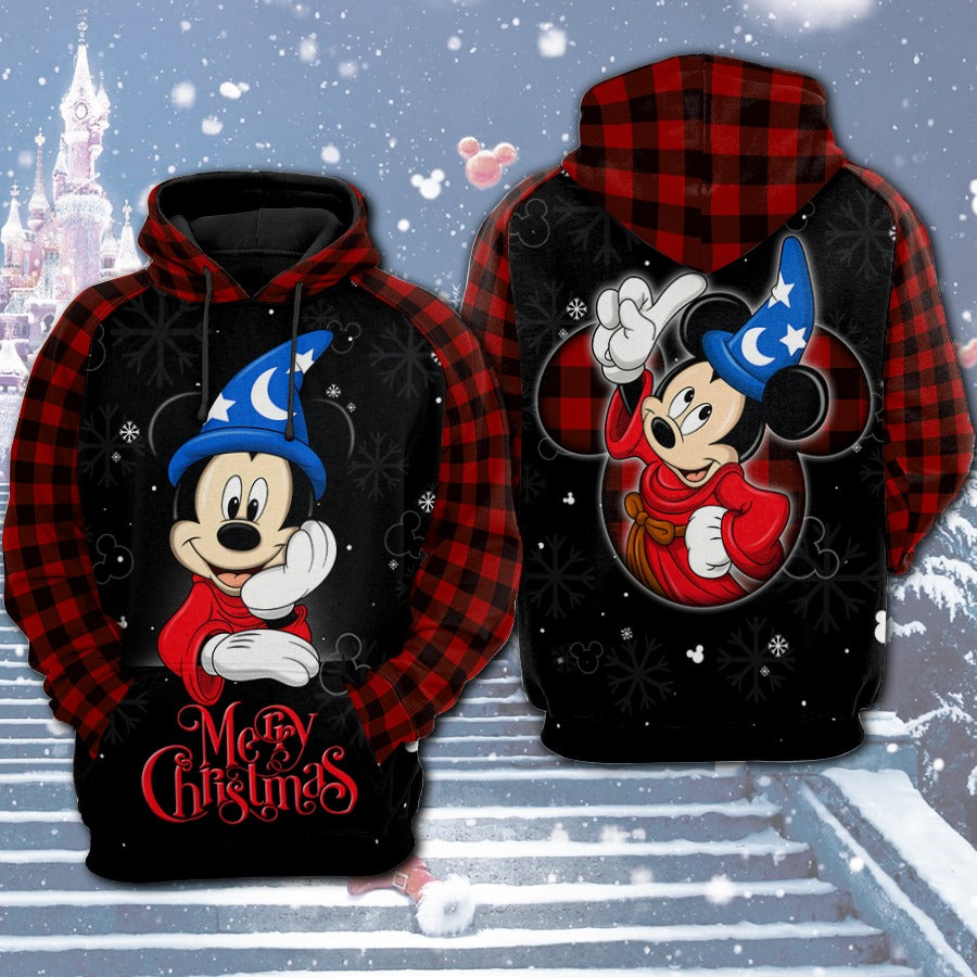 Merry Christmas Mouse All Over Shirt 0823