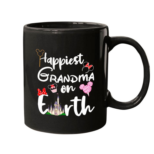 Happiest Grandma On Earth Mouse Mug 0224