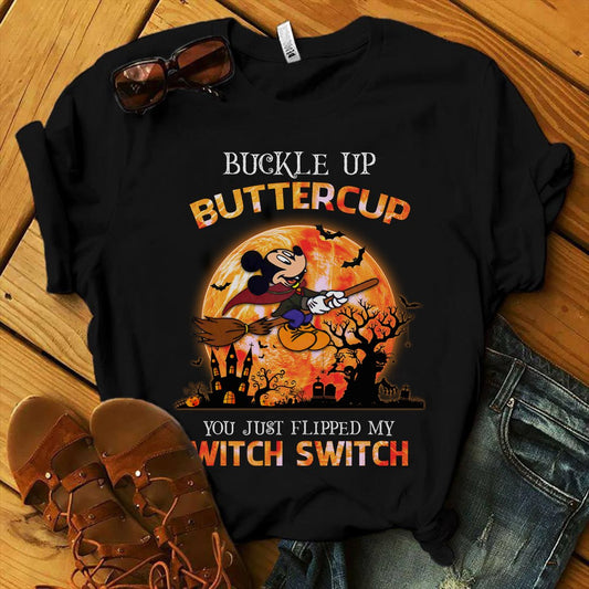 Buckle Up Buttercup Mouse T-shirt and Hoodie 0823
