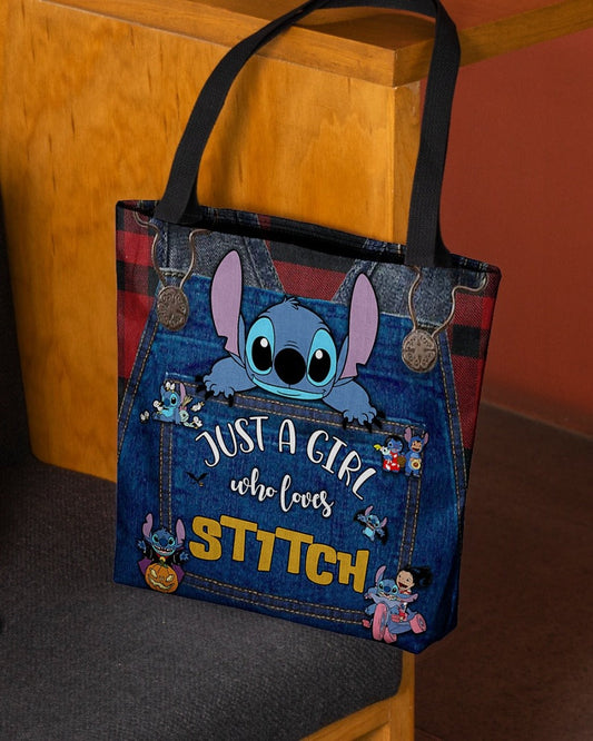 Just A Girl Who Loves Ohana Tote Bag 0523