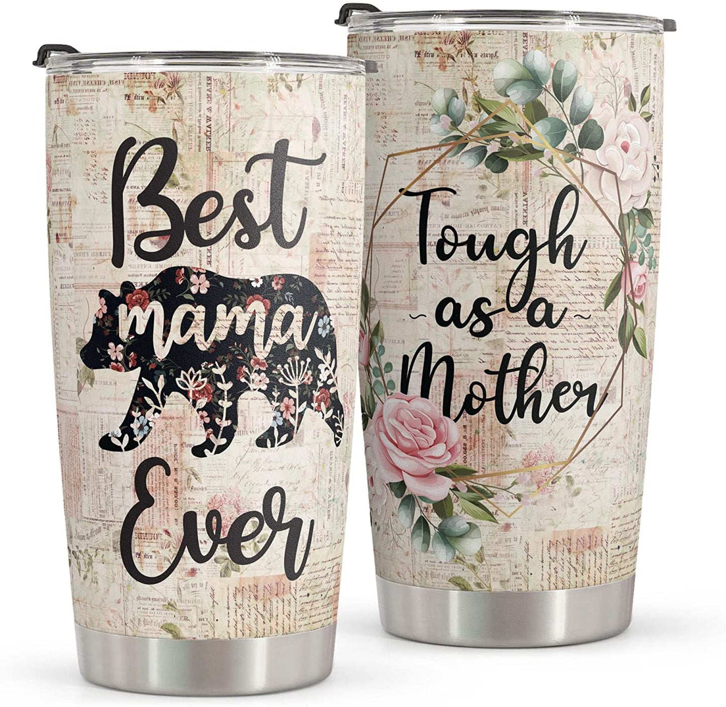 Best Nana Ever Tough As A Mother - Grandma Tumbler 0921