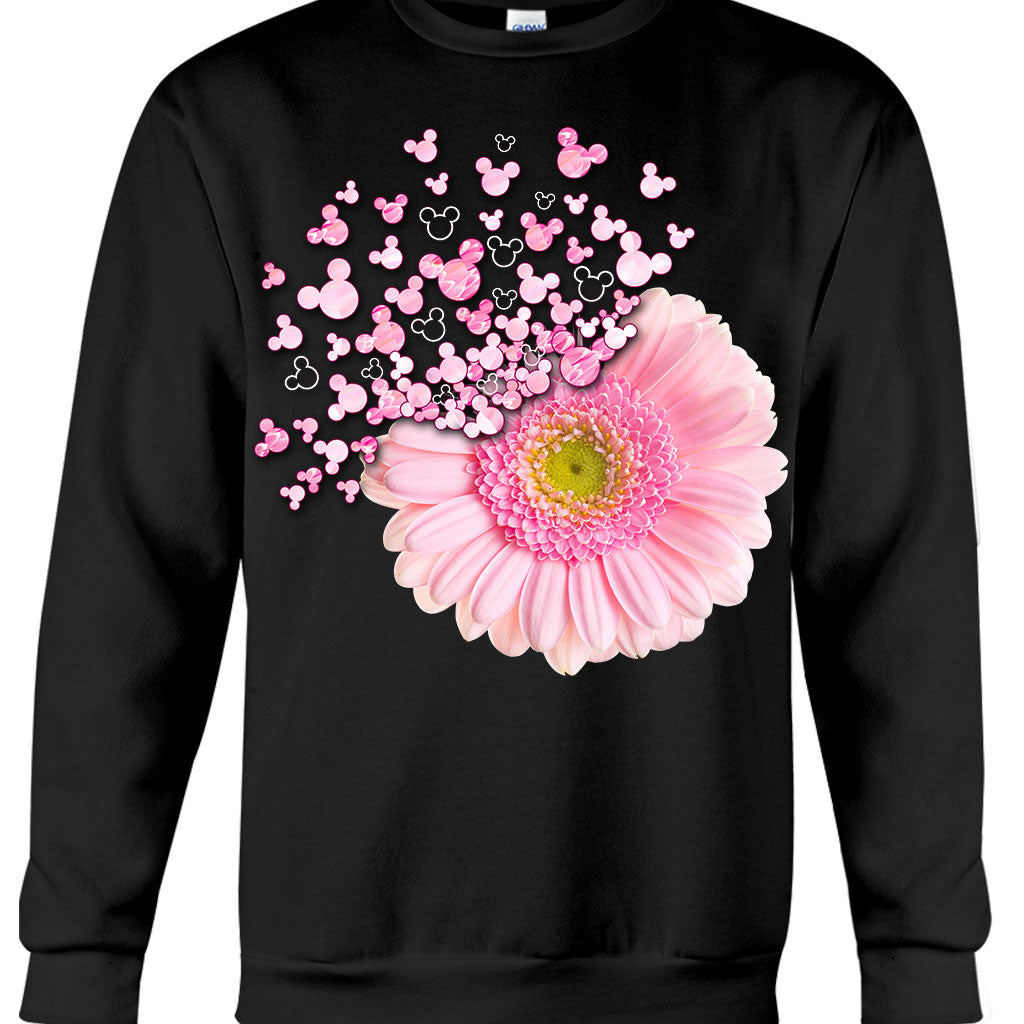 Flower - Mouse T-shirt and Hoodie