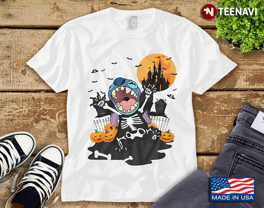 Skull Costume Ohana T-shirt and Hoodie 0823