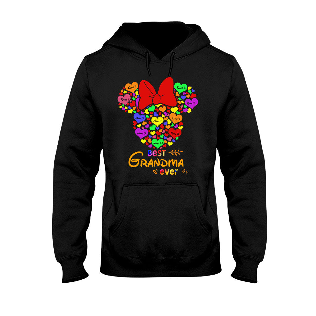 Best Grandma Ever - Personalized Mother's Day Mouse T-shirt and Hoodie