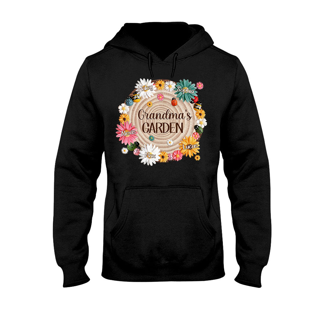 Grandma's Garden - Personalized Grandma T-shirt and Hoodie
