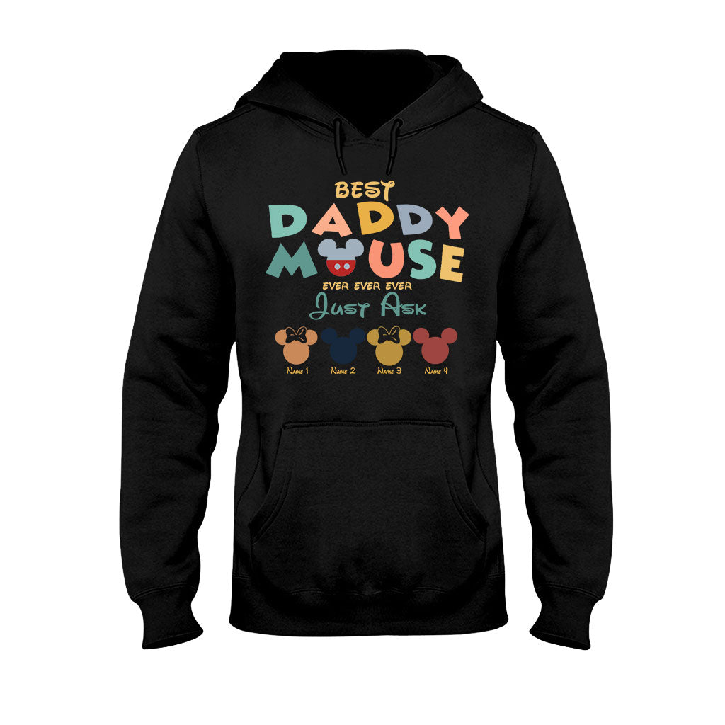 Best Daddy Ever - Personalized Father's Day Mouse T-shirt and Hoodie