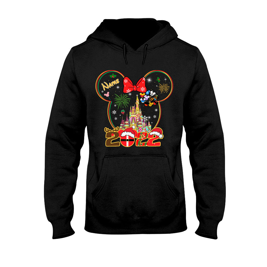 Merry Christmas - Personalized Christmas Mouse T-shirt and Hoodie