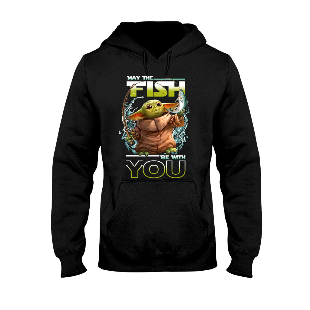 May The Fish Be With You - Fishing T-shirt and Hoodie