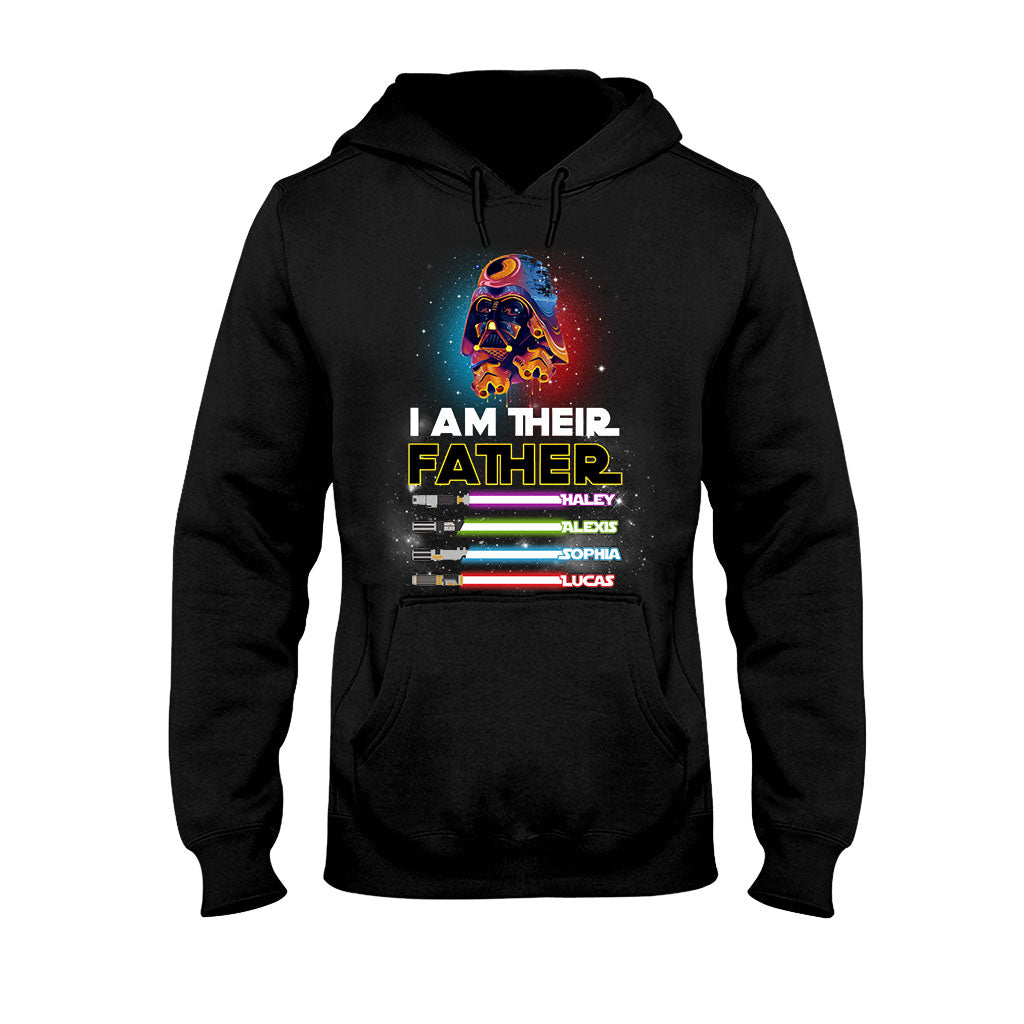 I Am Their Father - Personalized Gift For Father The Force T-shirt and Hoodie