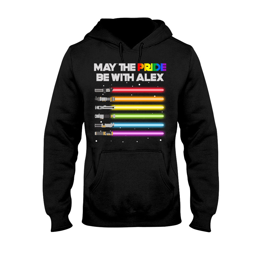 May The Pride Be With You - Personalized LGBT Support T-shirt and Hoodie