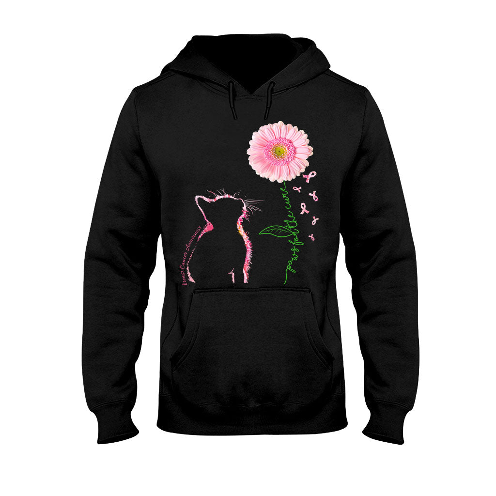 Paws For The Cure - Breast Cancer Awareness T-shirt and Hoodie