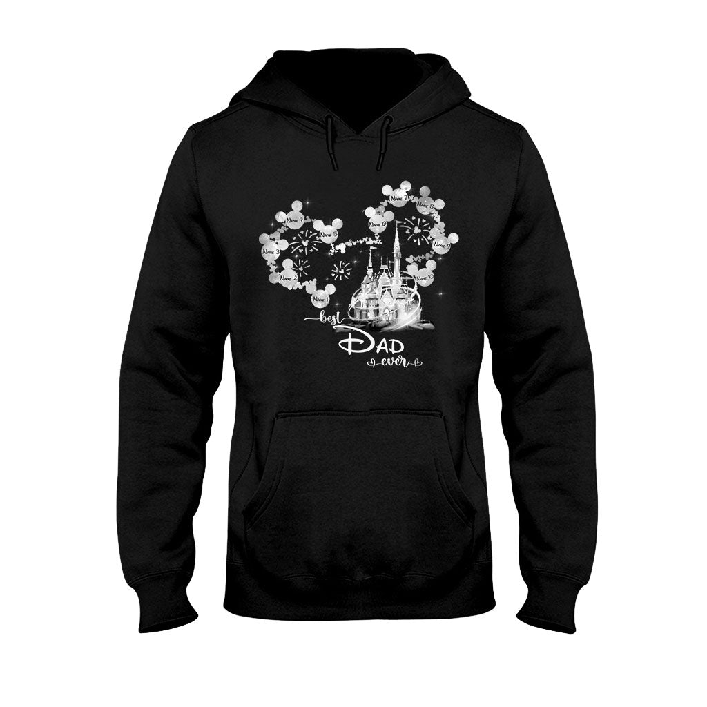 Best Dad Ever - Personalized Mother's Day Mouse T-shirt and Hoodie