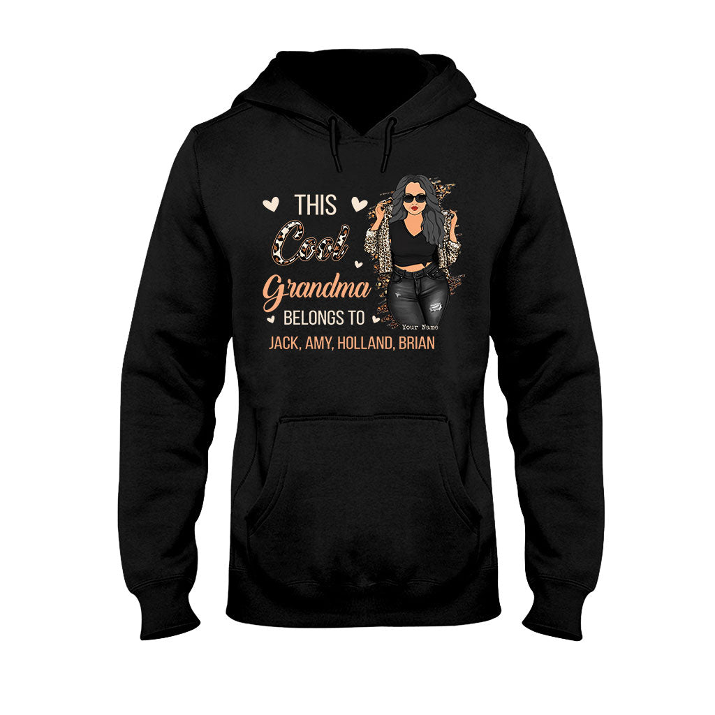 This Cool Grandma Belongs To - Personalized Grandma T-shirt and Hoodie
