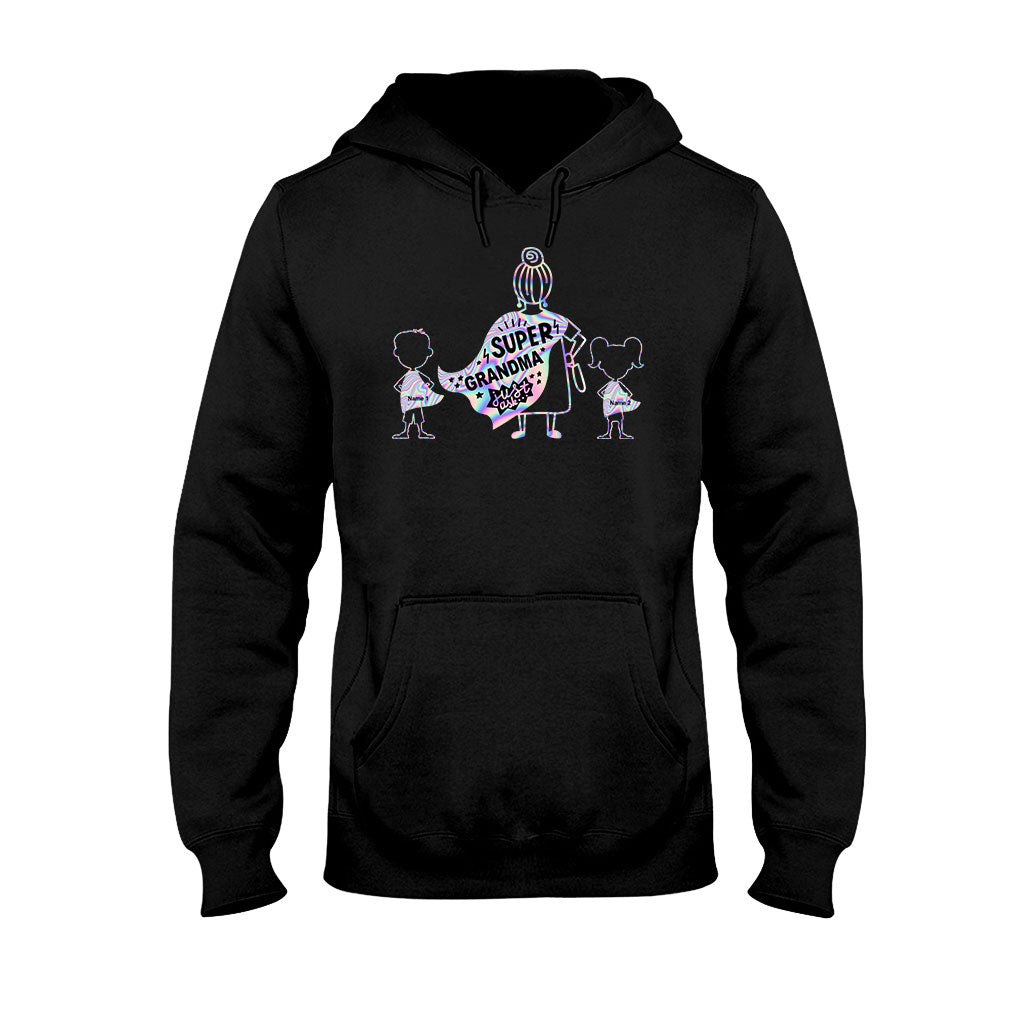 Super Grandma - Personalized Grandma T-shirt and Hoodie