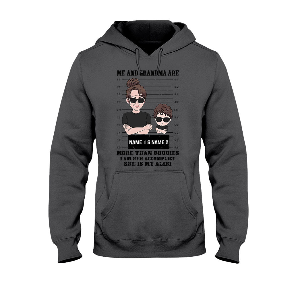Accomplice And Alibi - Personalized Mother's day Grandma T-shirt and Hoodie