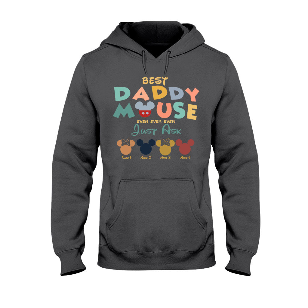 Best Daddy Ever - Personalized Father's Day Mouse T-shirt and Hoodie