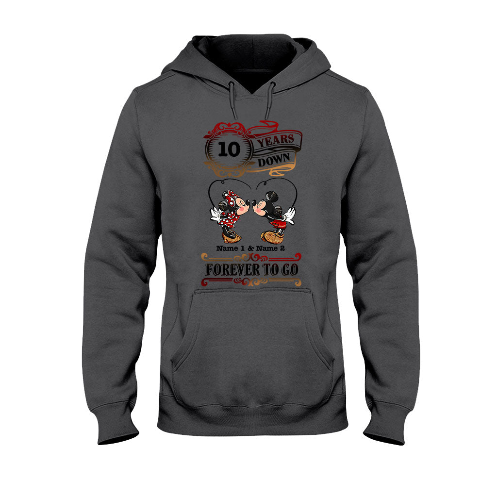 Forever To Go - Personalized Couple Mouse T-shirt and Hoodie