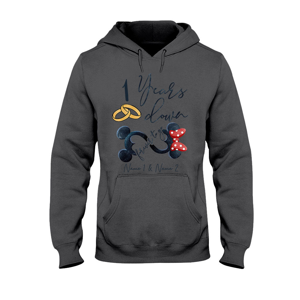 Forever To Go - Personalized Couple Mouse T-shirt and Hoodie