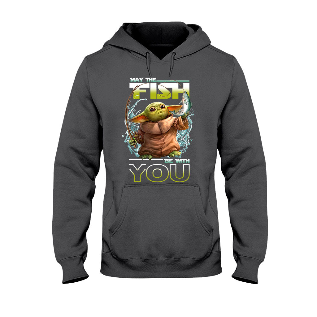 May The Fish Be With You - Fishing T-shirt and Hoodie