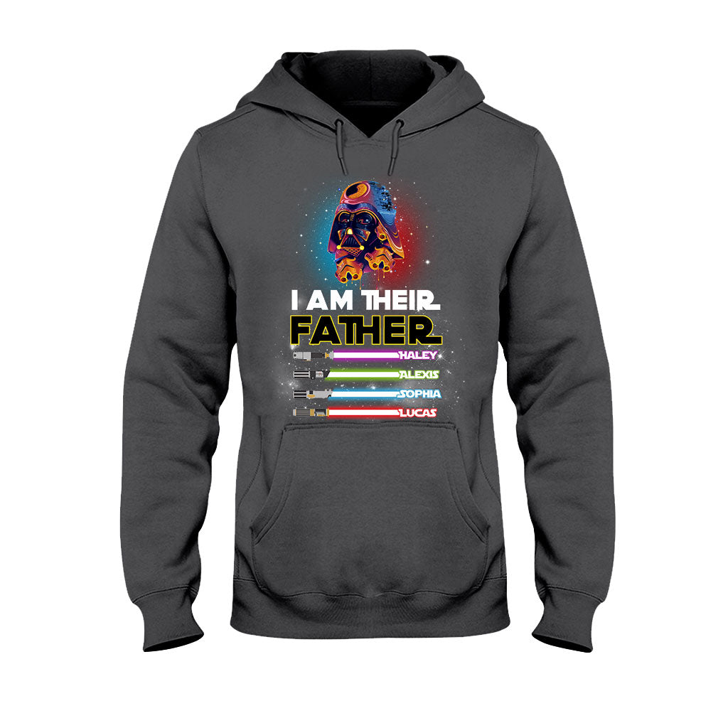 I Am Their Father - Personalized Gift For Father The Force T-shirt and Hoodie