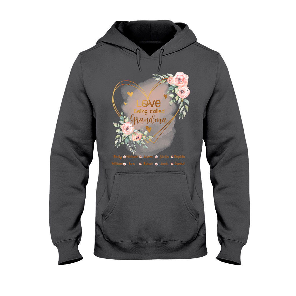 Love Being Called Grandma - Personalized Grandma T-shirt and Hoodie