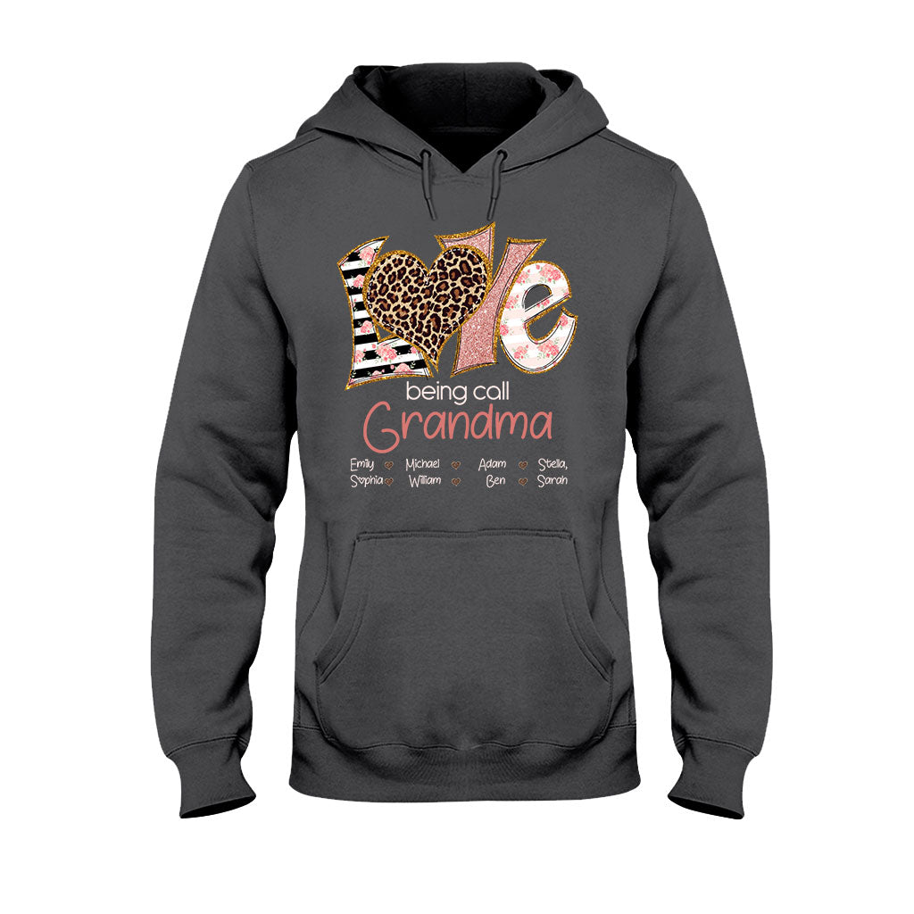 I Love Being Called Grandma - Personalized T-shirt and Hoodie