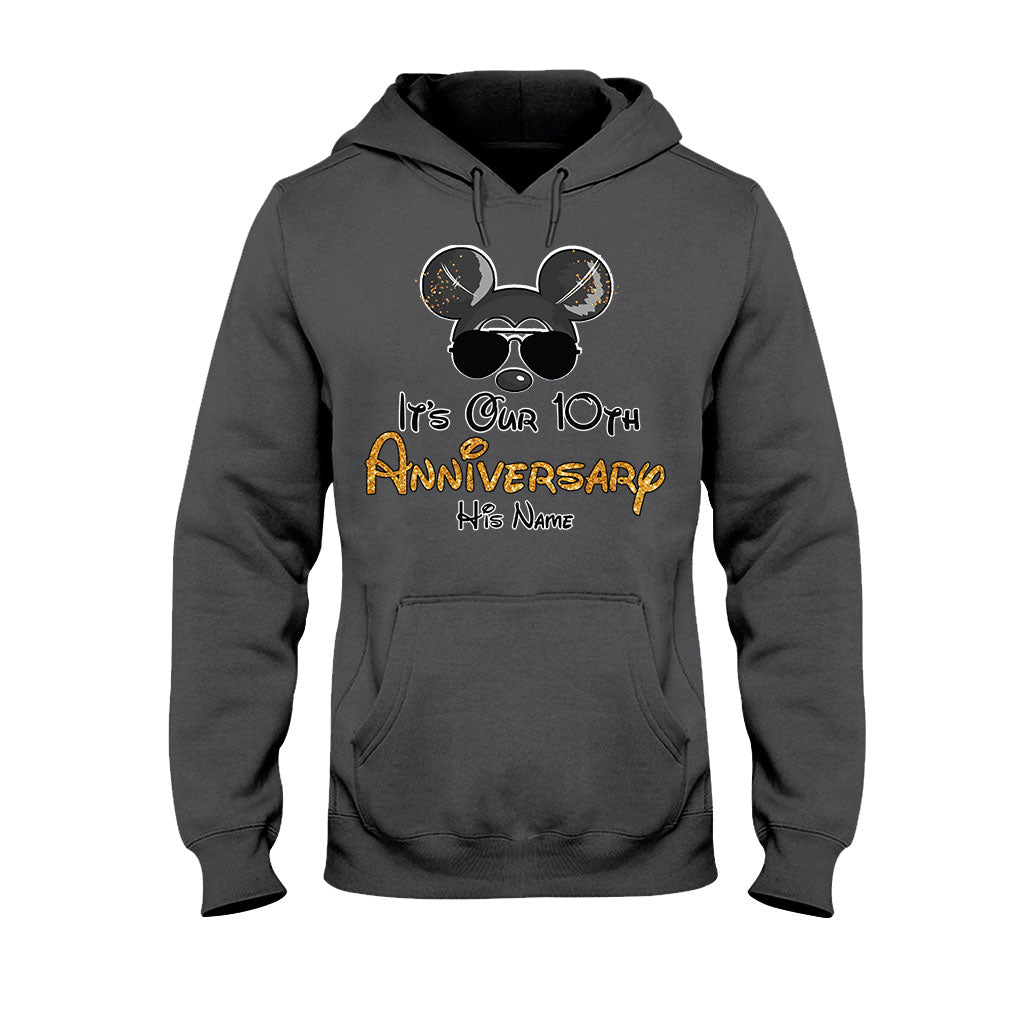 It's Our Anniversary - Personalized Mouse T-shirt and Hoodie