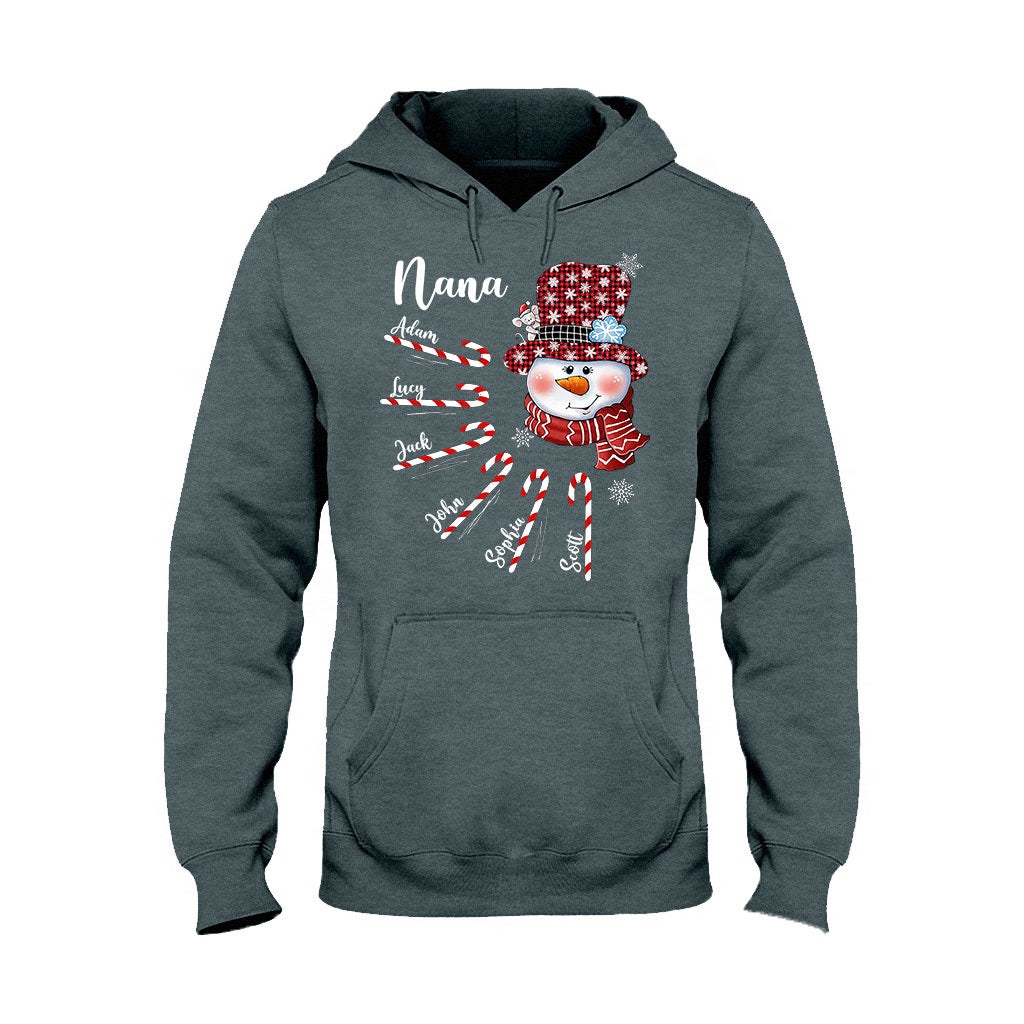 Rockin The Nana Life - Personalized Grandma T-shirt and Hoodie