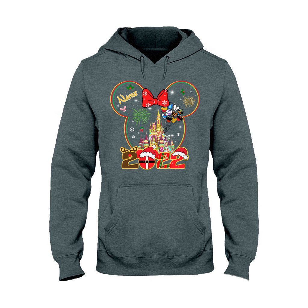 Merry Christmas - Personalized Christmas Mouse T-shirt and Hoodie