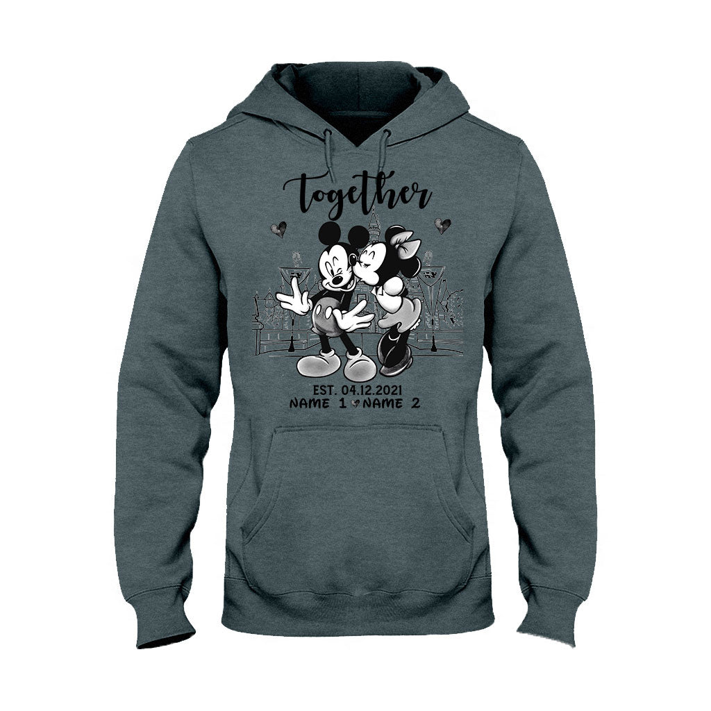 Better Together - Personalized Couple Mouse T-shirt and Hoodie