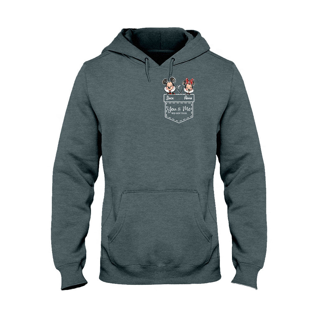You & Me We Got This - Personalized Mouse T-shirt and Hoodie