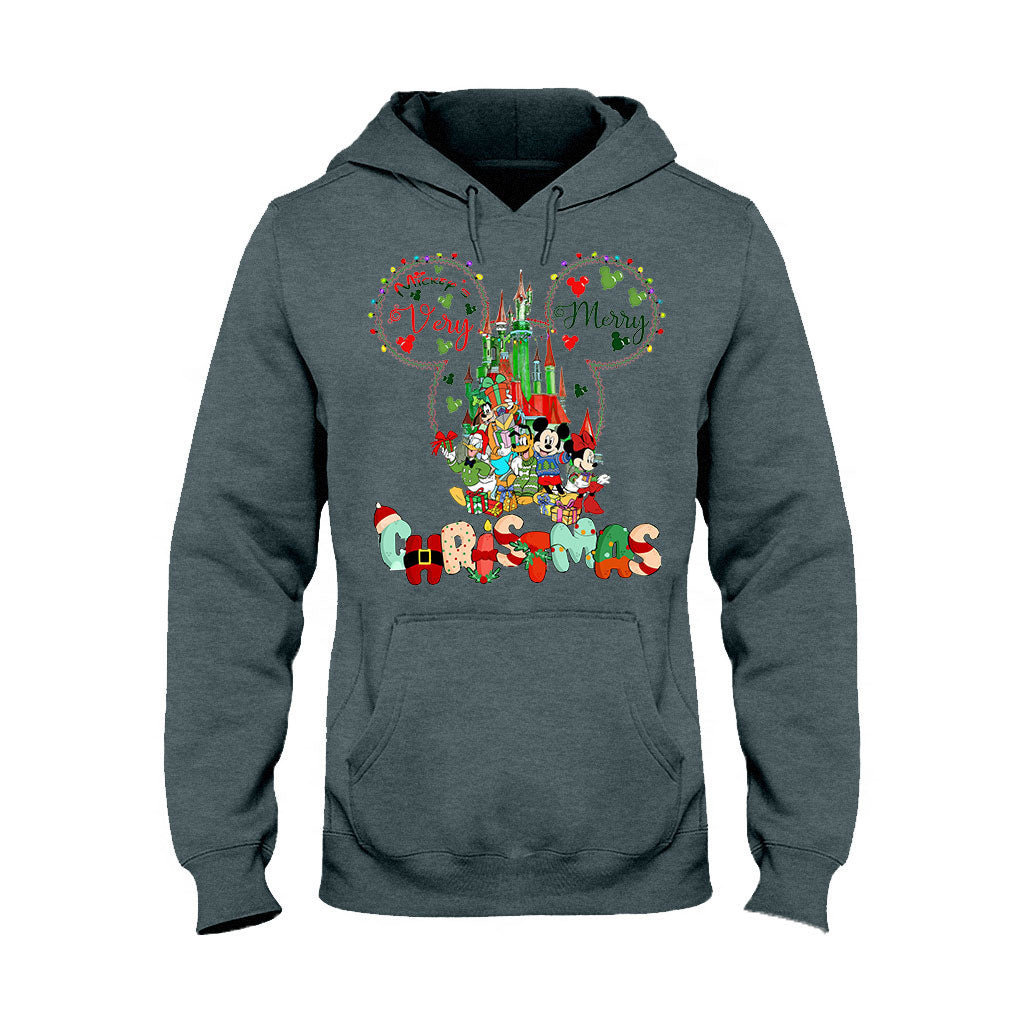 Merry Christmas - Christmas Mouse T-shirt and Hoodie