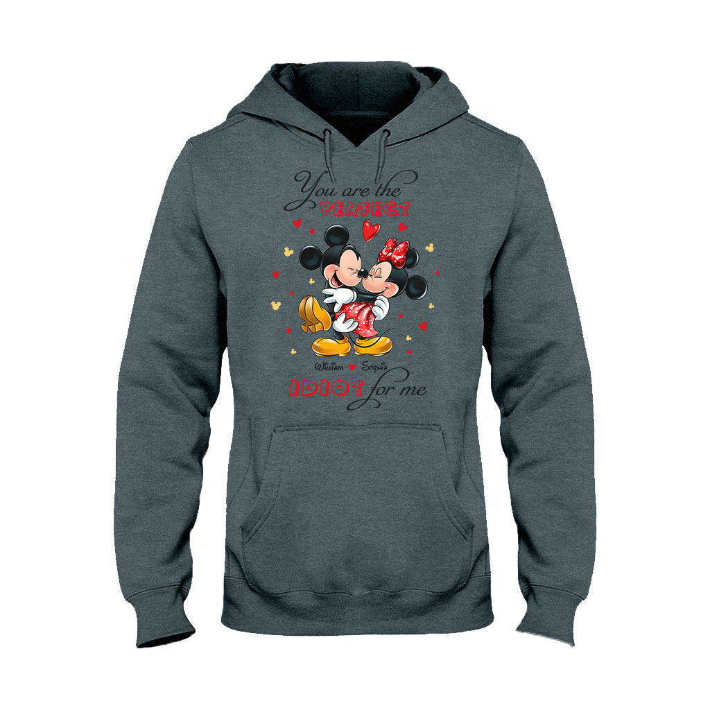Perfect Idiot - Personalized Couple Mouse T-shirt and Hoodie