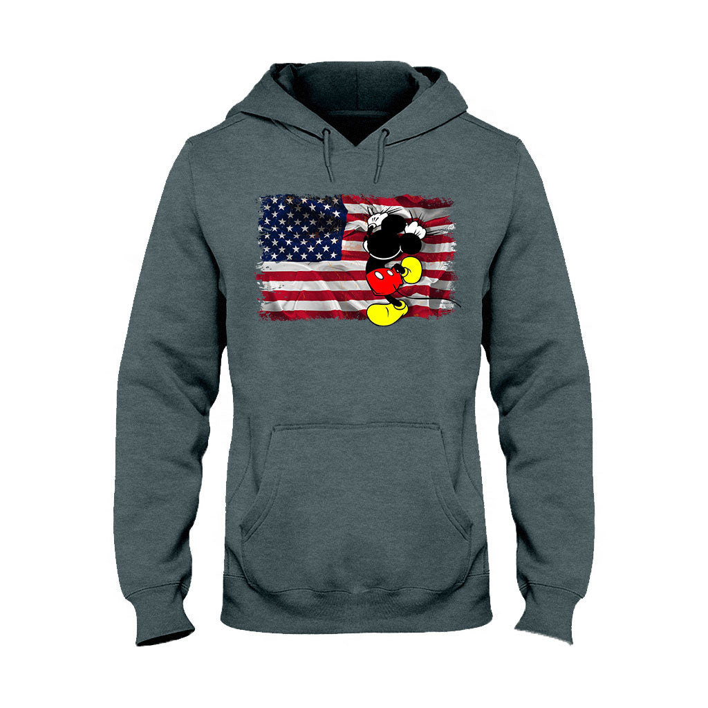 God Bless America - Independence Day Mouse T-shirt and Hoodie