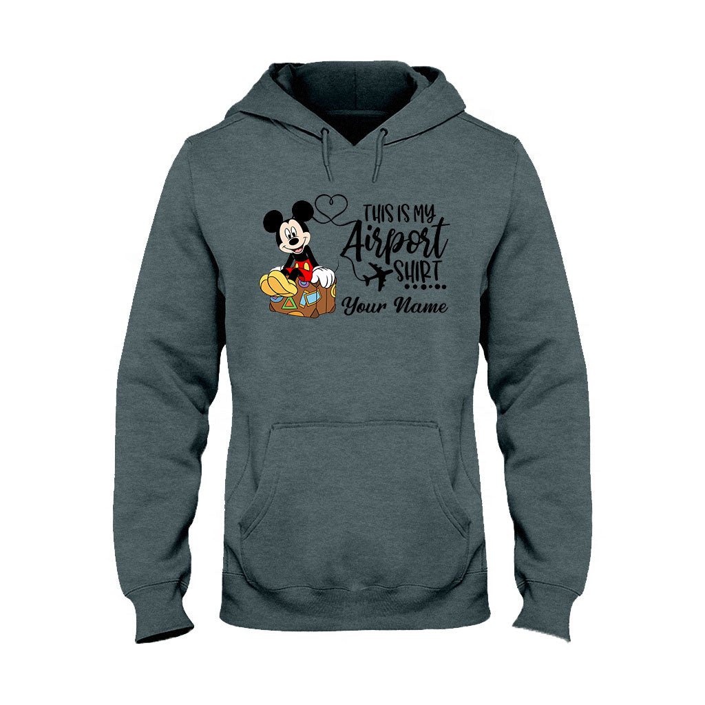 This Is My Airport Shirt - Personalized Mouse T-shirt and Hoodie