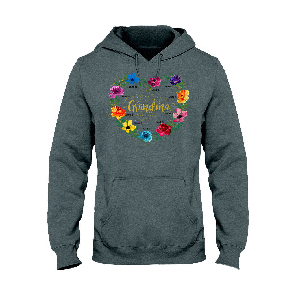 Grandma - Personalized Grandma T-shirt and Hoodie