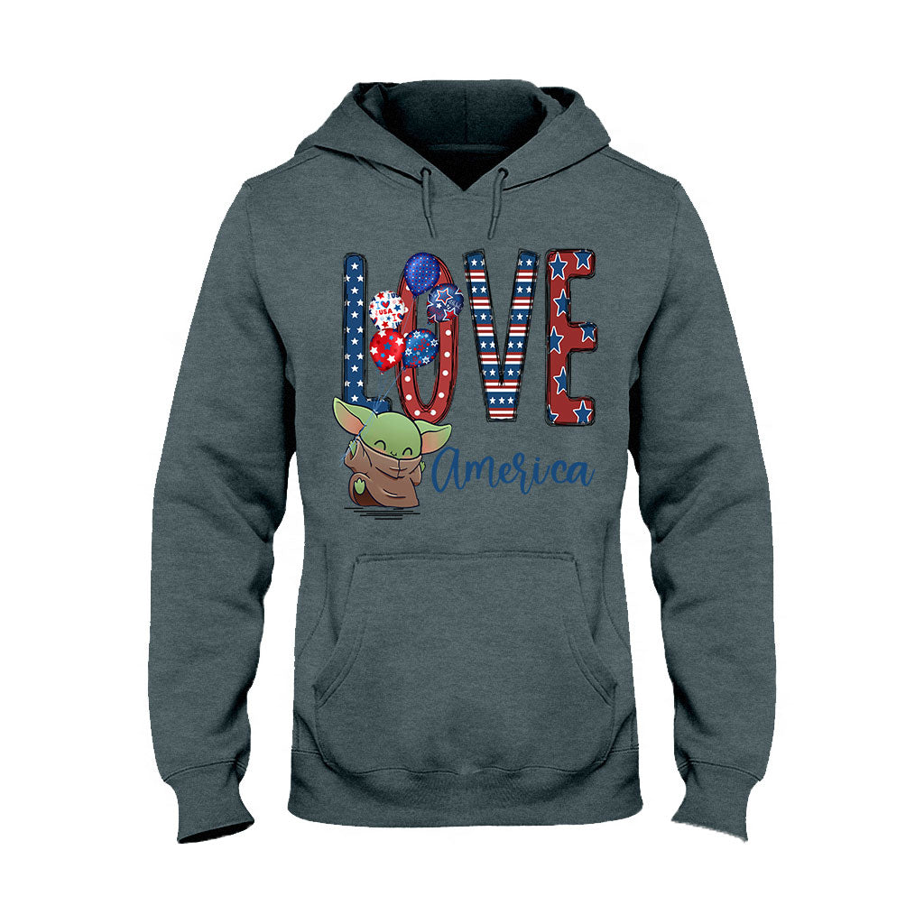 Love - Independence Day The Force T-shirt and Hoodie