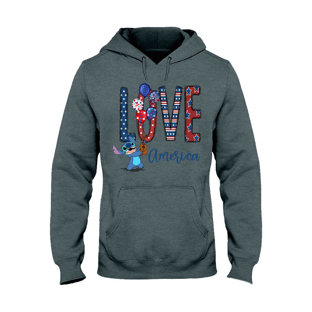 Love - Independence Day Ohana T-shirt and Hoodie