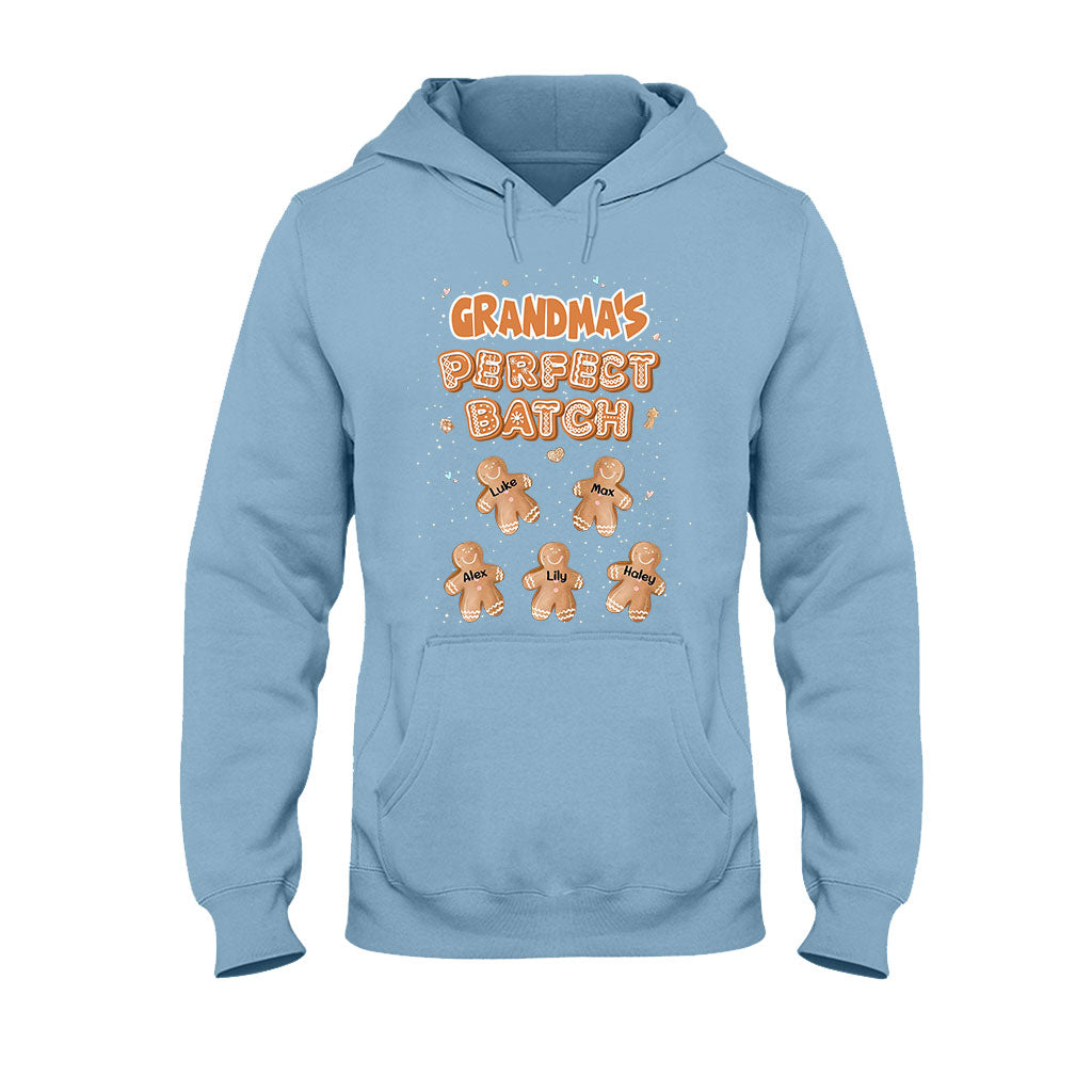 Grandma’s Perfect Batch - Personalized Christmas Grandma T-shirt and Hoodie