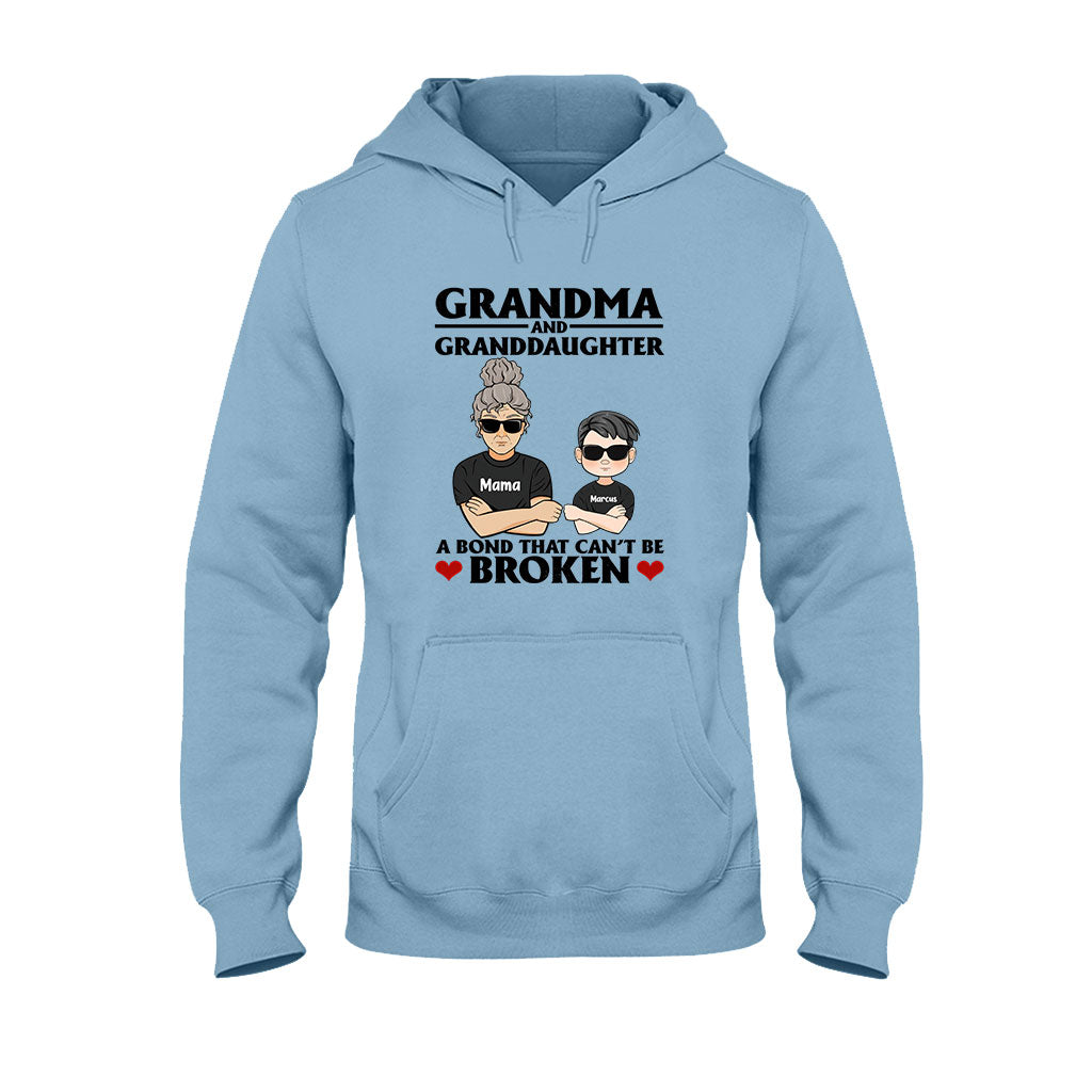A Bond That Can't Be Broken - Personalized Grandma T-shirt and Hoodie